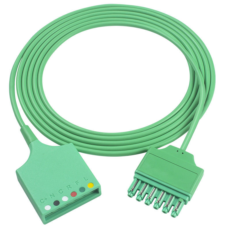 سيمنز دراجر MS16256 6Lead ECG جذع محول كابل دراجر ECG تمديد جذع كابل موصل دبوس واحد