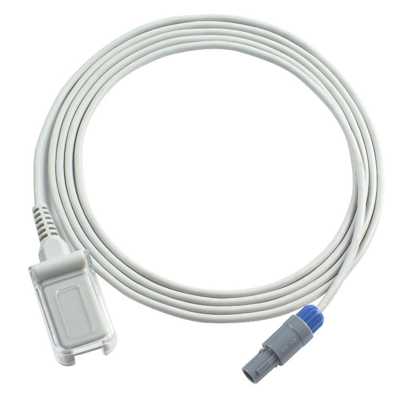كابل مستشعر SpO2 متوافق مع Anke 5Pin إلى DB9 SpO2 كابل تمديد محول 2.4M TPU