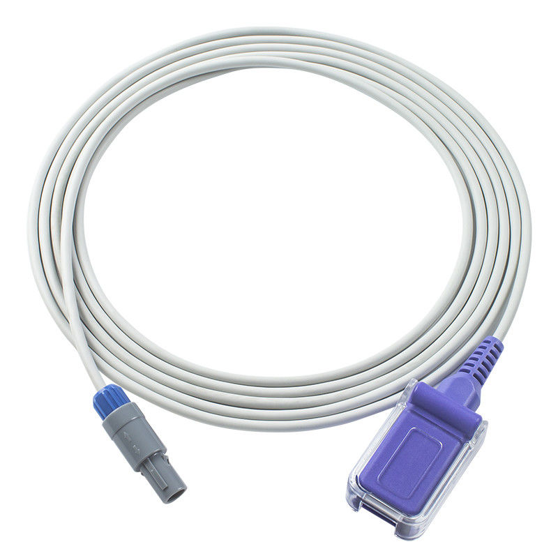 كابل مستشعر ChoiceMMed SpO2 MD2000A N-ellcor Oxi-max 9Pin SpO2 كابل تمديد محول