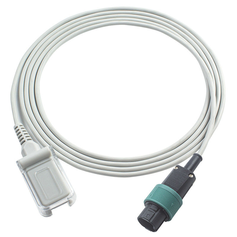 سعدات طب الأطفال Spo2 Probe 7Pin إلى DB9 SpO2 محول تمديد كابل 2.4 متر TPU