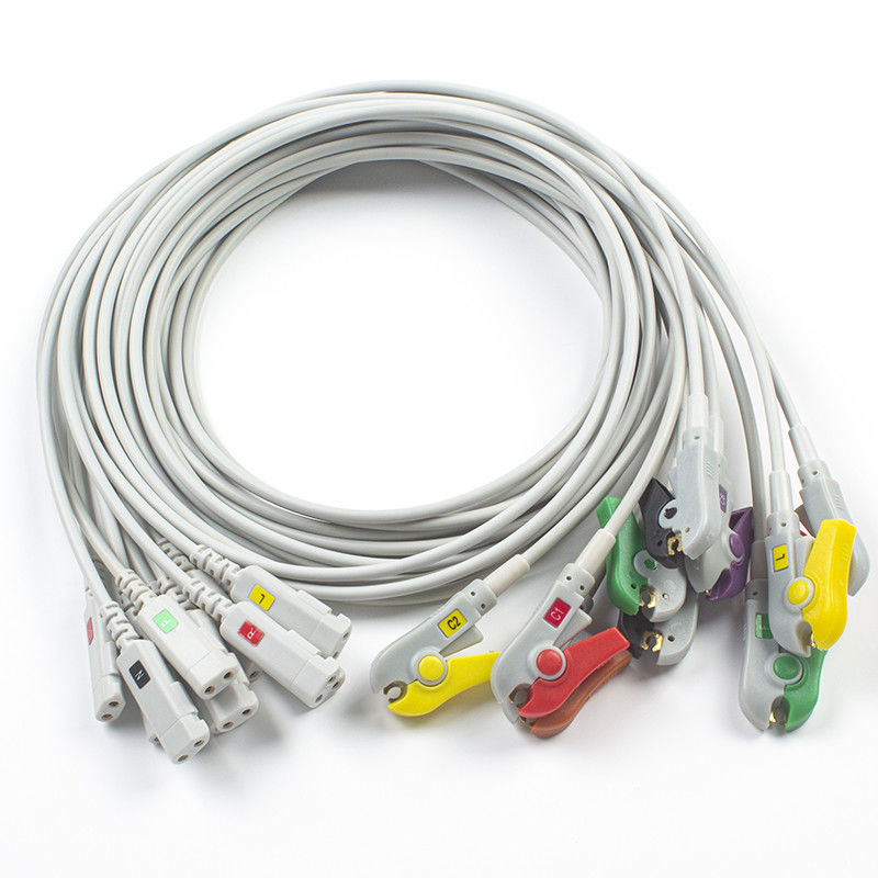 CONMED D Series ECG سلك الرصاص Twin Pin DL10 DL36-10 10 رابط الموز الرصاص