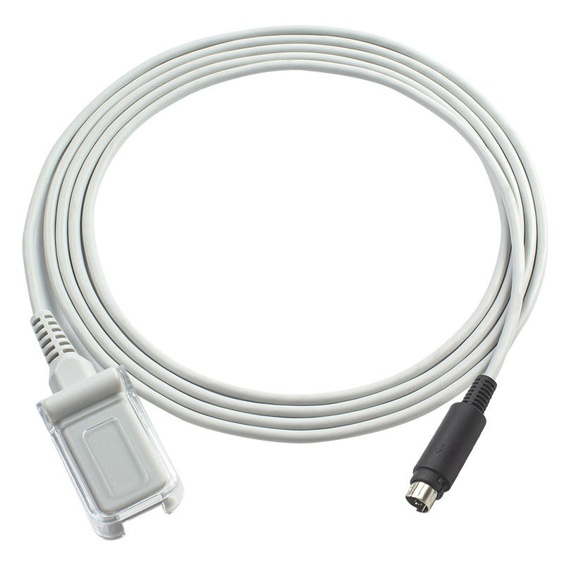 كابل مستشعر Biosys SpO2 6Pin إلى كابل تمديد DB9 SpO2 2.4 متر TPU