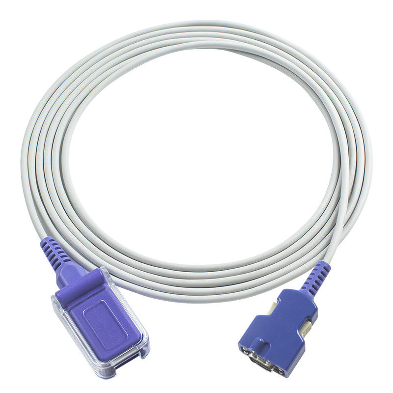 كابل N-ellcor Spo2 DOC-10 14Pin إلى DB9 SpO2 كابل التمديد 3.0M TPU