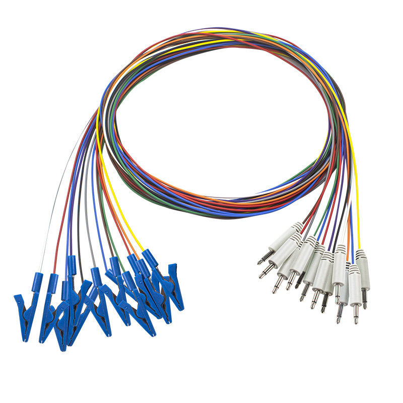3.5 مكبّل مُوحد للاتصالات العاملة في جهاز التقاط الكهرباء الكهربائية (EEG Cap Cable) لربط الكهرباء الكهربائية الكهربائية (EEG Electrode Connection) بدون خلل