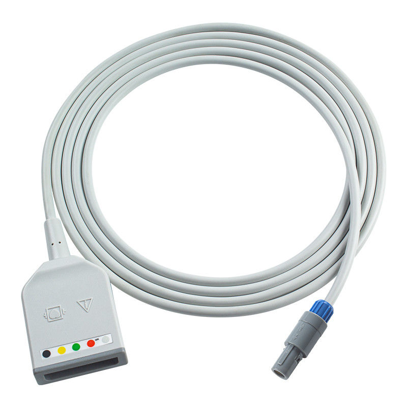 بيوسيس ليمو 6Pin 5Lead كابل محول ECG BPM-103 تيباس Kma800 كابل تمديد ECG Euro Style