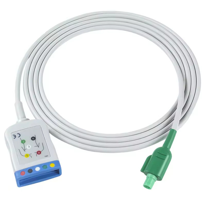 P-Hilips PH Datascope 12Pin 5Lead ECG كابل محول للشريط لـ CodeMasterXL+ Cardiosave IABP Rescue Hybrid