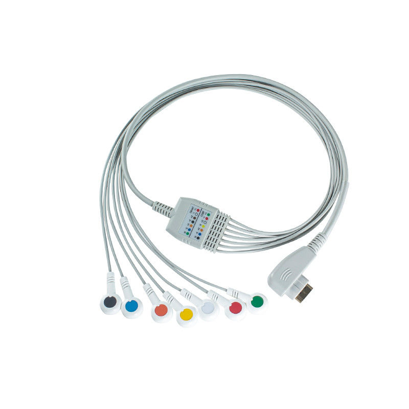 كابل ECG لـ DMS 300-3A ، ECG 7 رصاص هولتر DMS كابل ECG DMS هولتر