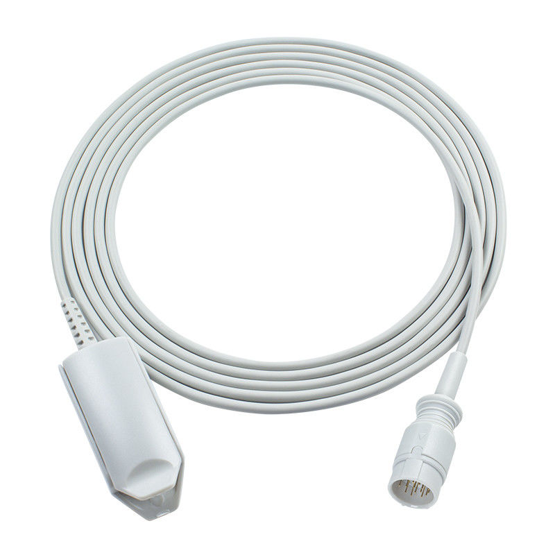كابل SpO2 PH Mx450 Mx550 Intellivue RD Rainbow Set SpO2 Sensor للبالغين 3.0M
