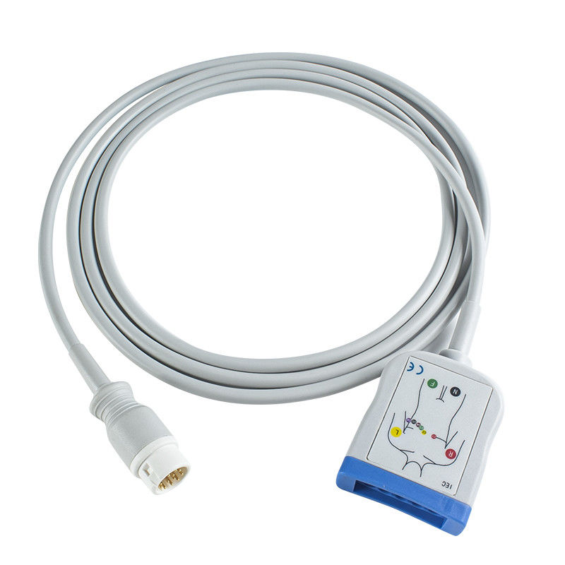 كابل الكهرباء الكهربائية المتوافق - M1663A لـ 78352C ، 78354C ، 78834C ، 867036 ، HeartStart MRx ، IntelliVue