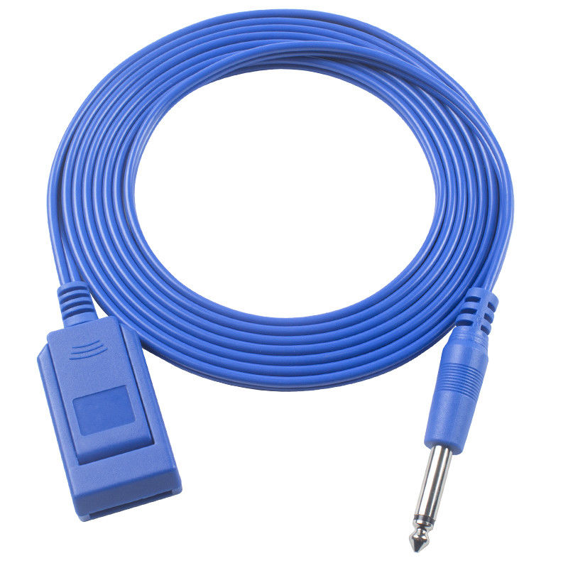 3.0M PVC الكهربائية الجراحية أدوات الترسيم المستخدمة مرة واحدة كابل ESU لتحقيق نتائج جراحية دقيقة