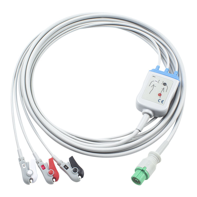 فوكودا دينشي 0012-00-1192 كابل ECG EKG 12Pin Expert Dynascope DS-5100 DS-5100E DS-5300W DS-5400 ديناسكوب DS-7001