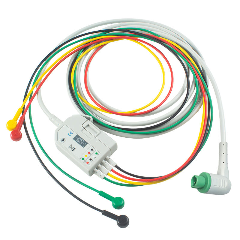 سترايكر إم- إدترونيك فيزيولوجيا التحكم LIFEPAK 12 120 15 جهاز مكافحة الارتعاش ECG EKG كابلات والأسلاك الرصاصية 11111-000018 11111-000020