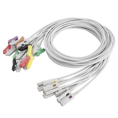الأسلاك الرصاص CONMED ECG 10 الرصاص ECG Cable IEC 4.0 Grabber EKG Leadwires