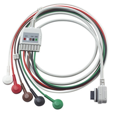 كابل ECG 5Lead Holter GE Seer ECG 2008594-001 كابل متوافق مع GE SEER LIGHTR