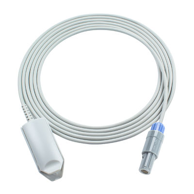 6Pin 40Degree مصطف أصابع البالغين SpO2 Sensor 3.0M متوافق Drager Vist 120 Vist 120s