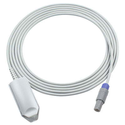 العيادات المستشفيات أوسن 8000B الكبار مقطعة أصبع مباشرة جهاز استشعار SpO2 3M 5Pin 40Degree