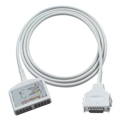 كابل فوكودا دينشي 10Lead ECG متوافق لـ CardiMax FX-7202 ، CardiMax FX-7402 ، CardiMax FX-7101