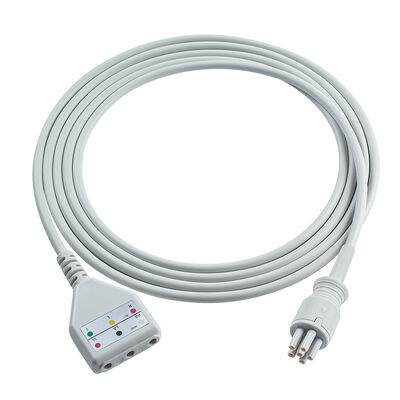 أومرون > كولين 6Pin Connector 3 5Lead ECG Trunk Adapter كابل MC039-55 كابلات إضافة ECG Din Style