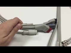 ويلش ألين SE-PRO-600 M2461A كابل رسم القلب وأسلاك الرصاص IEC 4.0 موصل الموز