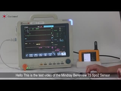 متوافق مع مستشعر SpO2 من Mindray BSA307-44